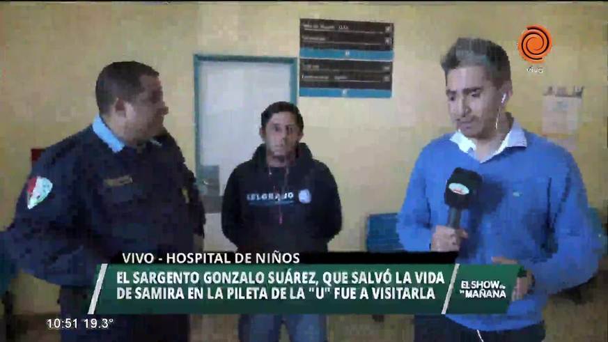 Testimonio del policía que salvó la vida de Samira