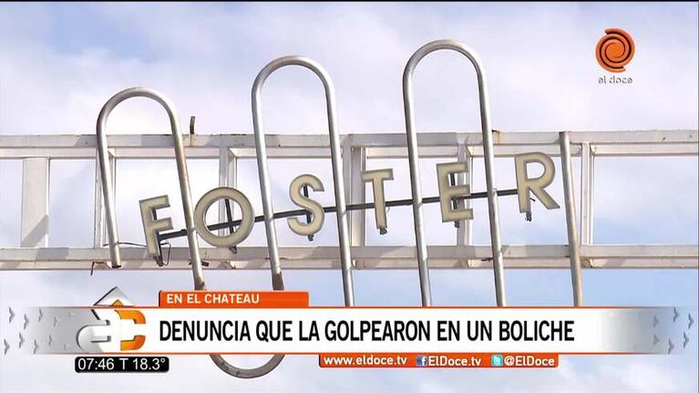 Feroz golpiza a una joven en un boliche