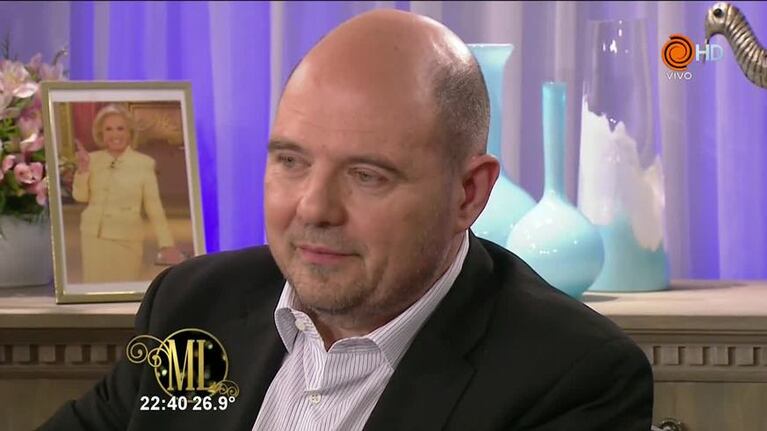 Diego Pérez se peleó por Mirtha Legrand