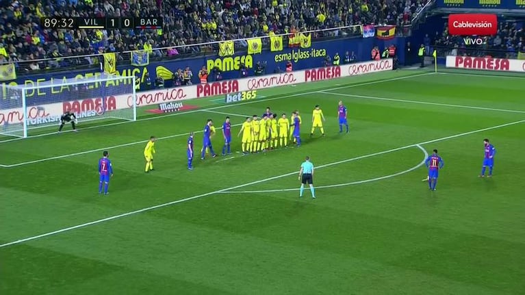 El golazo de Messi al Villarreal