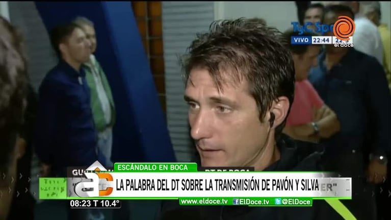 Barros Schelotto: "Tengo bien en claro las responsabilidades"