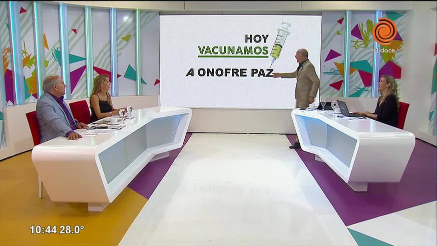 Vacunamos a Onofre Paz