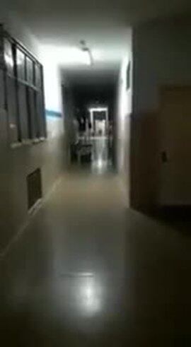 Filmaron un "fantasma" en el Hospital Posadas