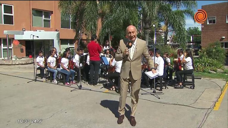 Orquesta Escuela Mediterránea rumbo a Chascomús