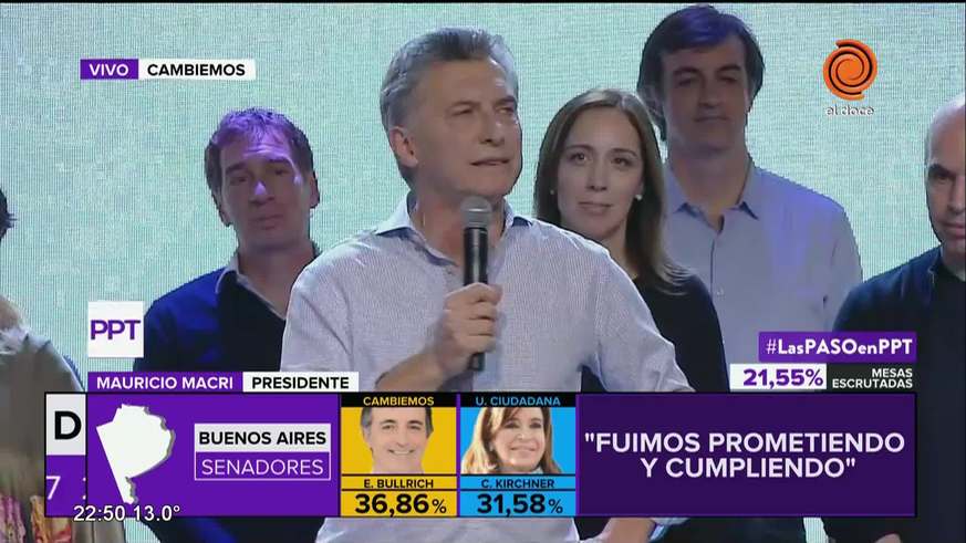 Macri celebró y le agradeció a los cordobeses