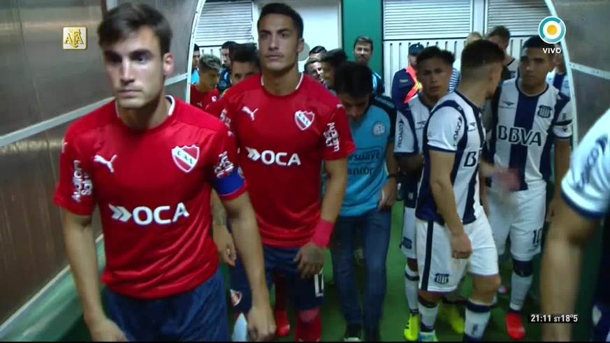 Talleres y Belgrano salieron juntos a la cancha