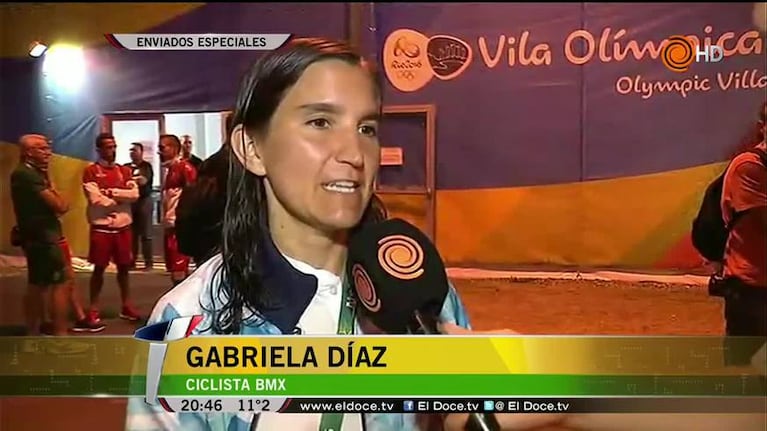 Gabriela Díaz, la cordobesa que corrió fracturada