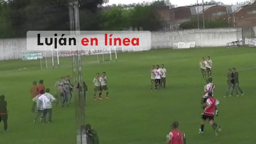 Batalla campal en un partido de la C