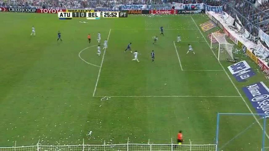 El Pulga Rodríguez embocó a Belgrano