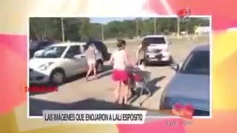 Lali Espósito enfurecida con un fotógrafo
