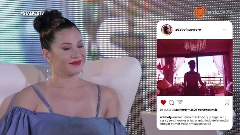 Adabel Guerrero confesó que le gusta meditar