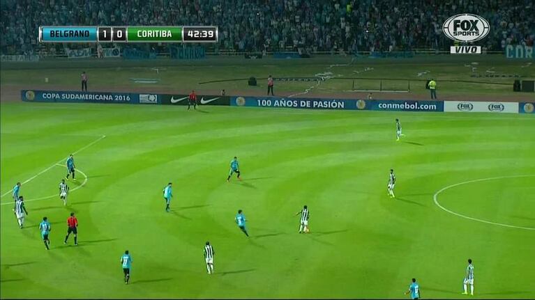 El empate de Coritiba ante Belgrano