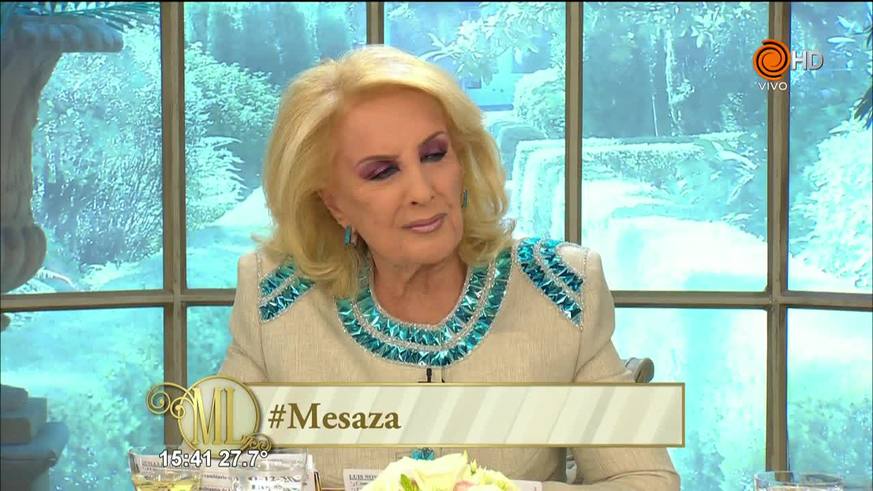 Mirtha: “No le pediría nunca disculpas a Cristina”