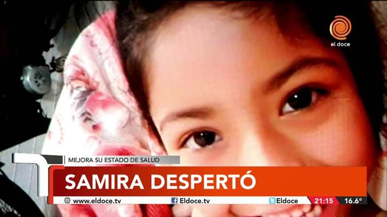 La emoción de los padres de Samira tras su despertar