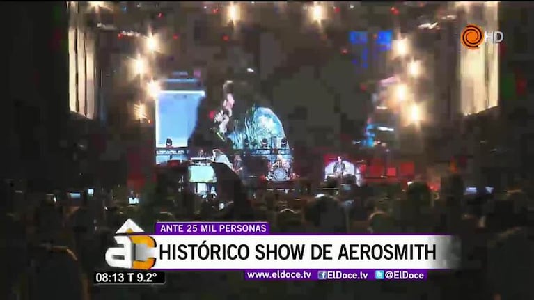 El show de Aerosmith, según el público 