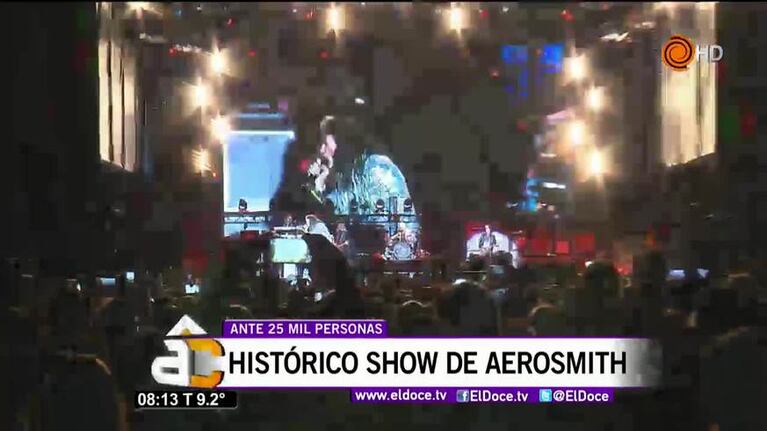 El show de Aerosmith, según el público
