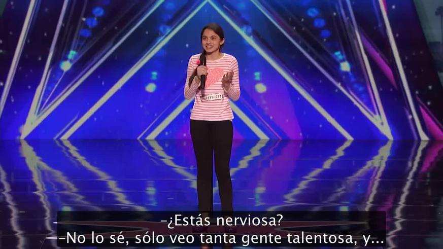 La nena que sorprendió en América Got Talent