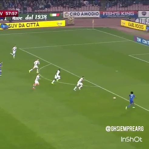 El segundo gol de Higuaín ante Nápoli