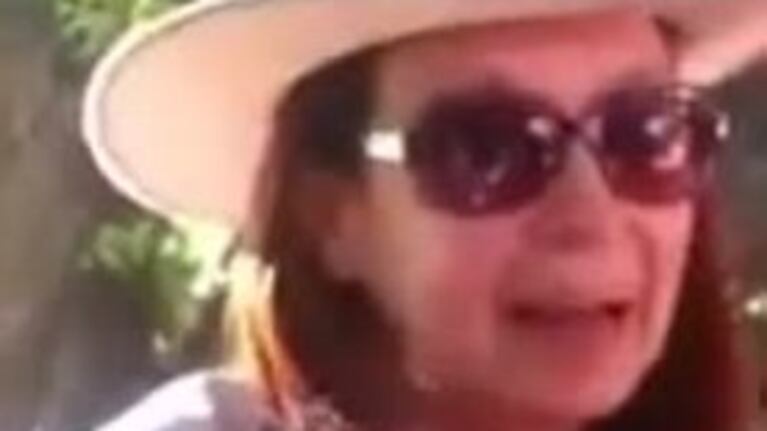 Cristina habló de los despidos