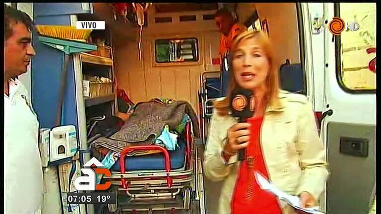 Más de 4 horas en una ambulancia: la palabra del médico