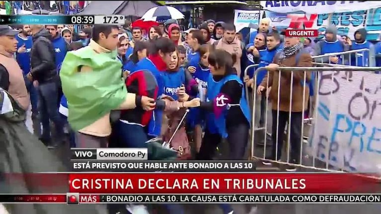 Kirchneristas agreden a la periodista Mercedes Ninci