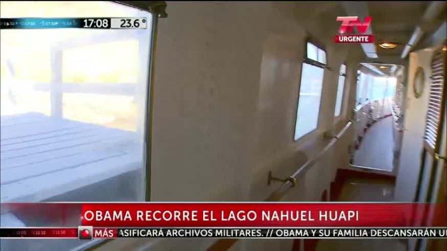 Cómo es el barco Modesta Victoria en el que navegó Obama en Bariloche