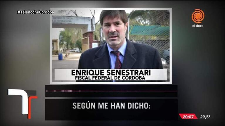 El polémico audio que complica a Senestrari