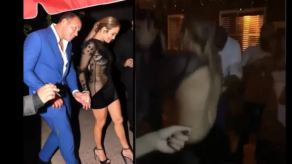 Jennifer López festejó bailando sin ropa interior