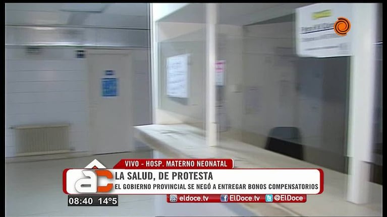 Sigue el reclamo en los hospitales públicos