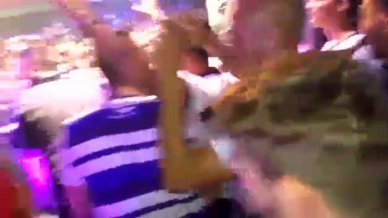 Talleres festejó su triunfo con Ulises Bueno