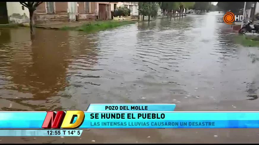 Pozo del Molle: un pueblo que se hunde