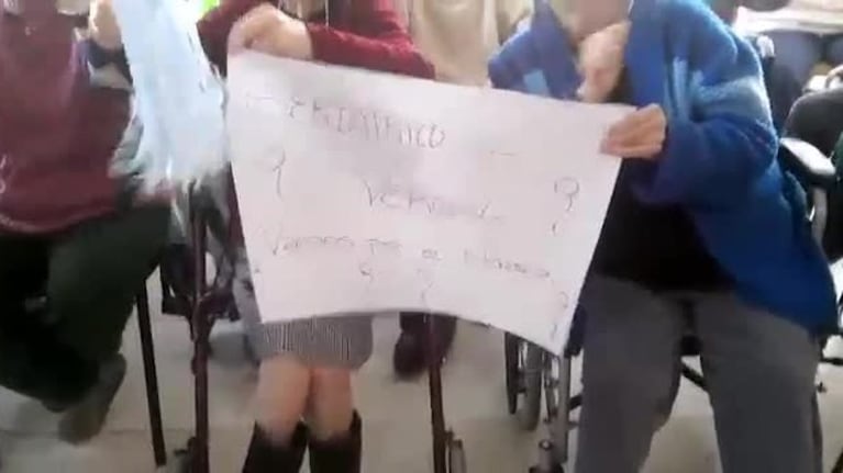 Desde el geriátrico El Vergel