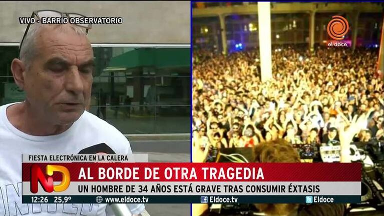 Otra vez, el éxtasis en una fiesta electrónica en Córdoba