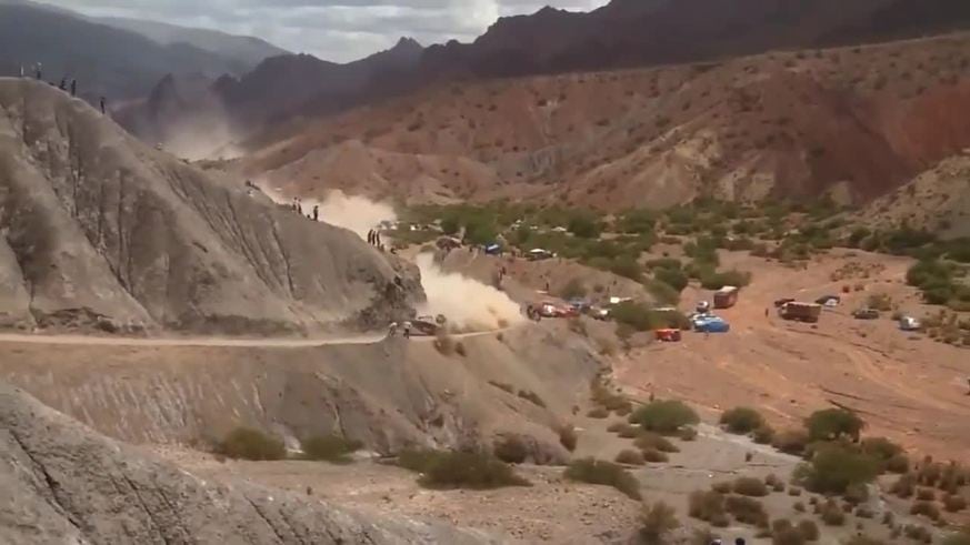 El milagroso accidente de Carlos Sainz en el Dakar