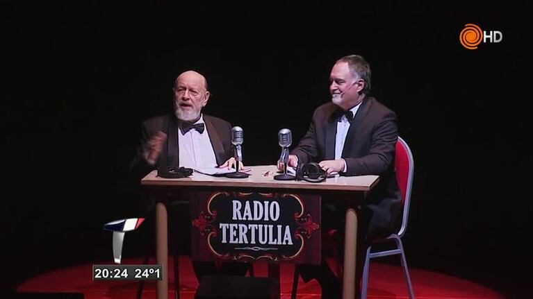 La emoción del reemplazante de Rabinovich en Les Luthiers
