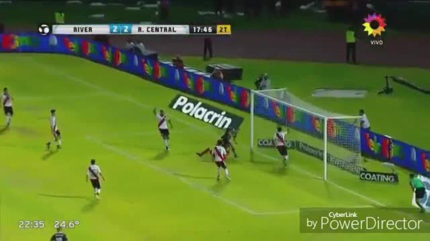 Resumen: el segundo tiempo del River 4 - Central 3