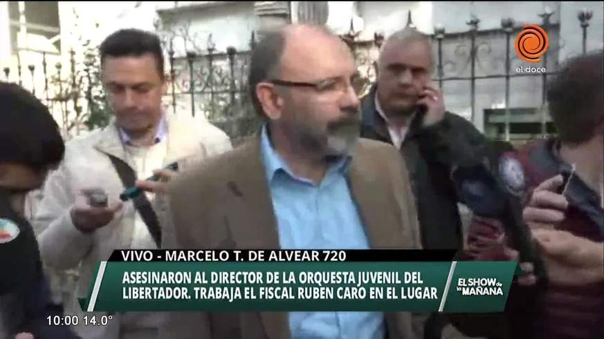 Investigan el asesinato del director de orquesta