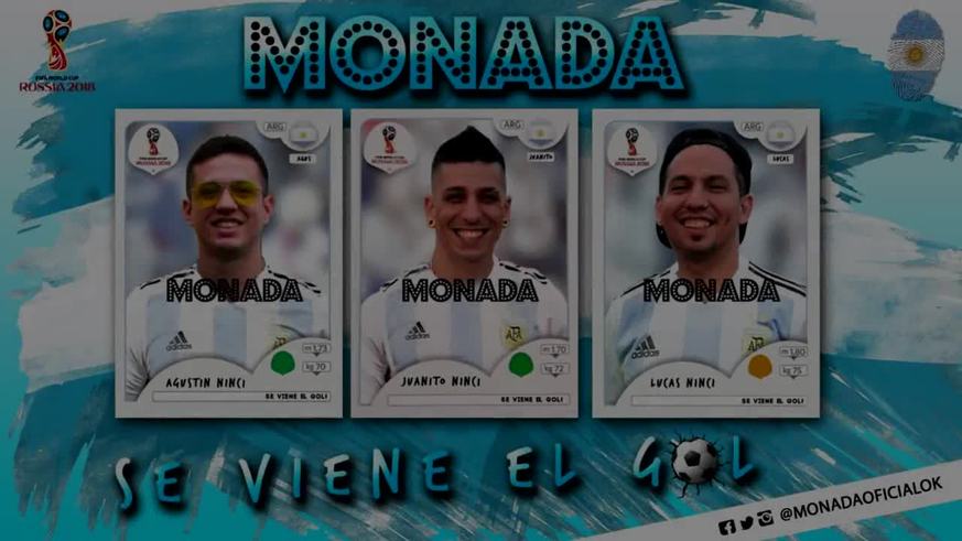 ¡Se viene el gol! Monada le canta al Mundial