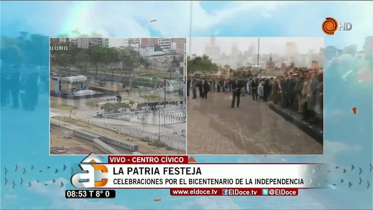 Los actos del Bicentenario de la Independencia en Córdoba