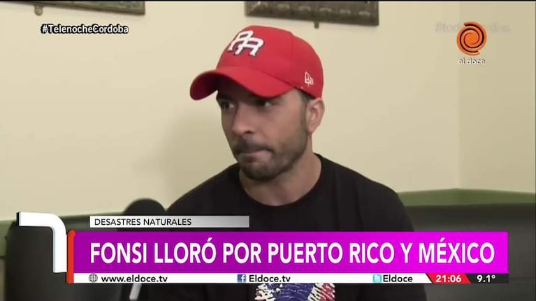 Luis Fonsi rompió en llanto por la situación en Puerto Rico