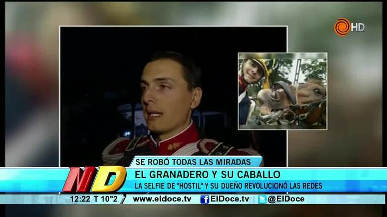 La historia del granadero y su caballo