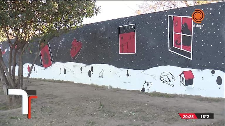 El arte urbano invade en los barrios cordobeses