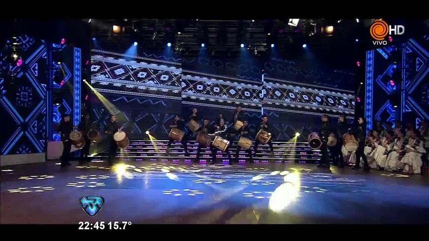 Malevo la rompió con su show en el Bailando