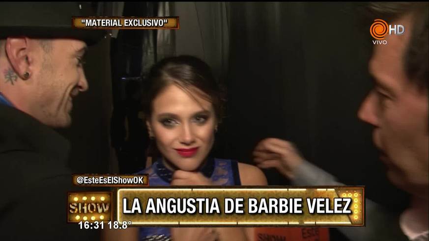 El llanto de Barbie Vélez tras el duelo