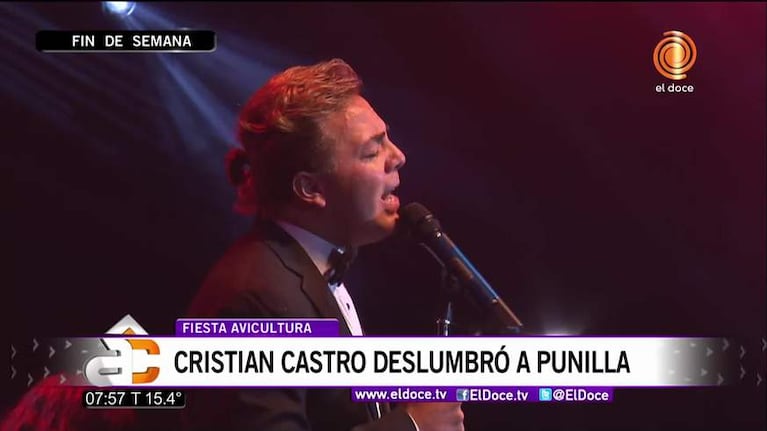Cristian Castro: "Las cordobesas son las más bonitas"