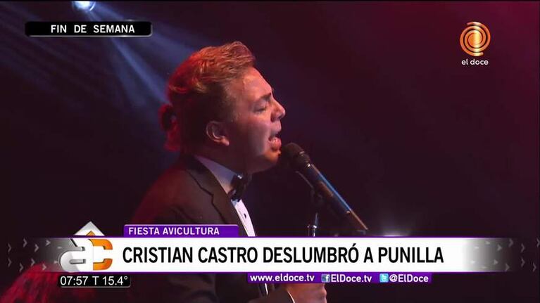 Cristian Castro: "Las cordobesas son las más bonitas"