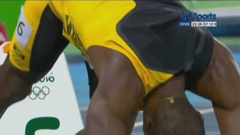 Usain Bolt se impuso en la final de los 100 metros