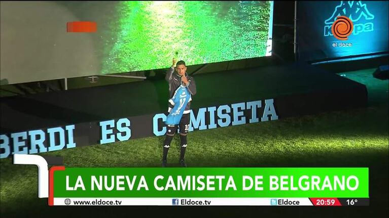Se develó la incógnita: Belgrano oficializó la nueva camiseta