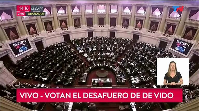 De Vido sin fueros: el momento de la votación