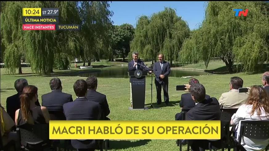 Macri sobre Ganancias: "Quiero agradecer a los que fueron sensatos"